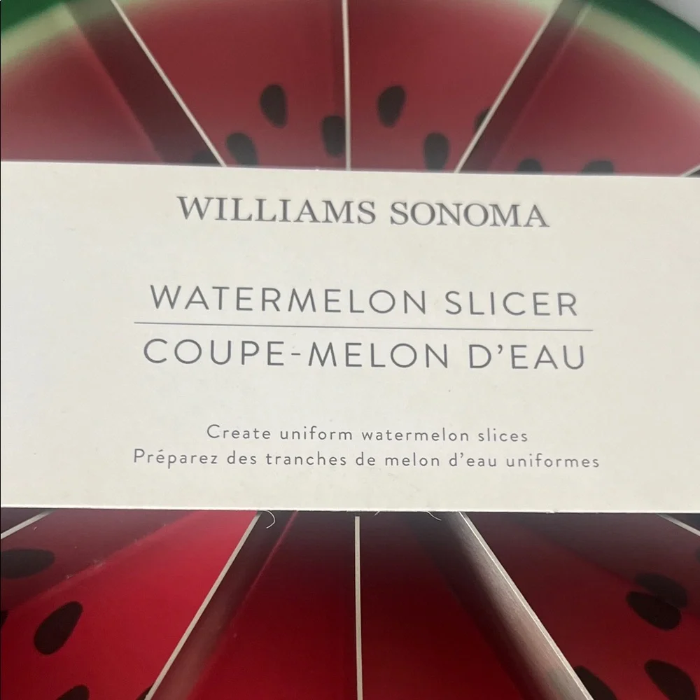 Williams Sonoma Red and White Watermelon Slicer